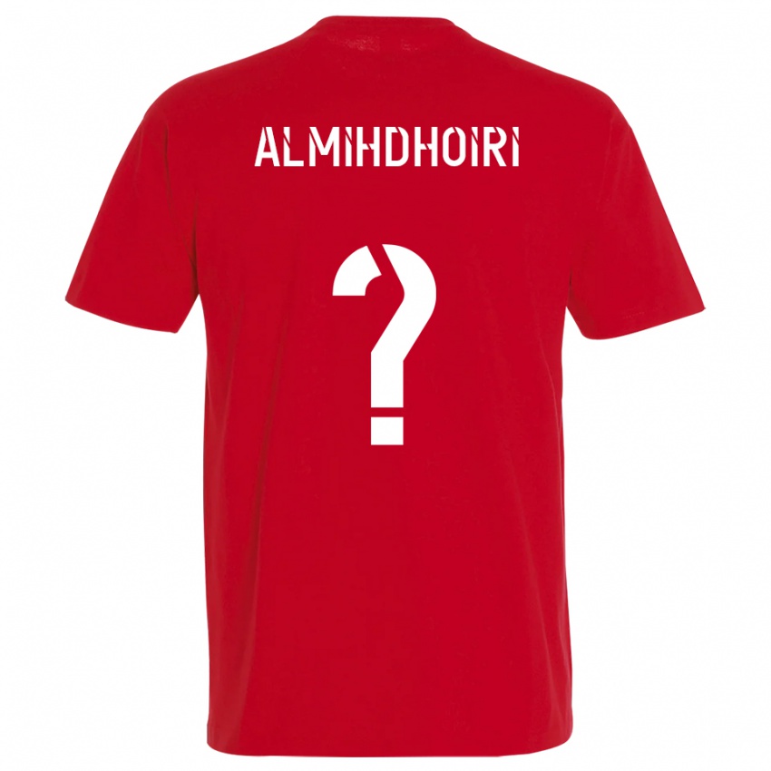ילדים Younes Almihdhoiri #0 אדום צהוב ג'רזי ביתית 2025/26 חולצה קצרה
