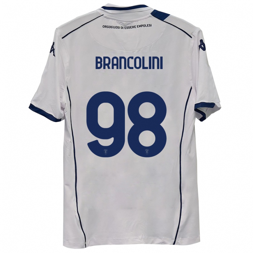 ילדים פדריקו ברנקוליני #98 כחול כהה הרחק ג'רזי 2025/26 חולצה קצרה