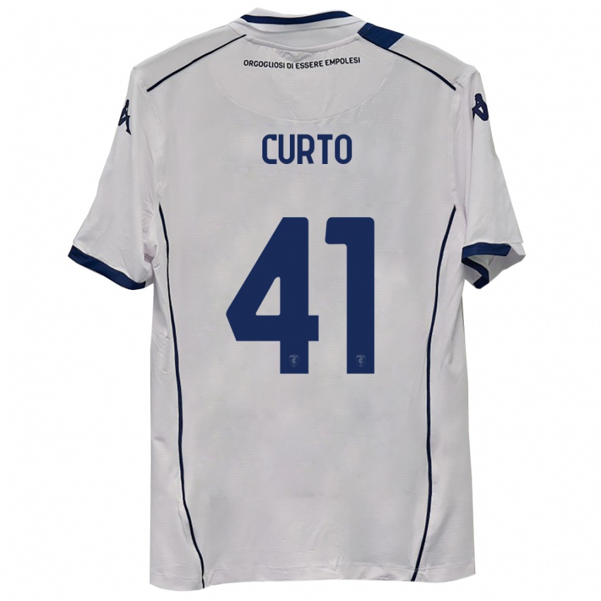 ילדים מרקו קורטו #41 כחול כהה הרחק ג'רזי 2025/26 חולצה קצרה