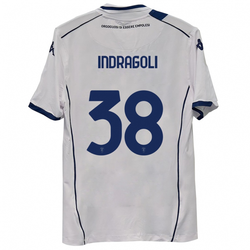 ילדים גבריאל אינדרגולי #38 כחול כהה הרחק ג'רזי 2025/26 חולצה קצרה