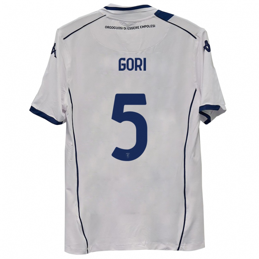 ילדים Alessandro Gori #5 כחול כהה הרחק ג'רזי 2025/26 חולצה קצרה