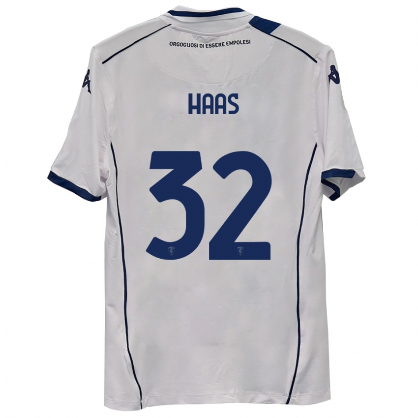 ילדים ניקולאס האס #32 כחול כהה הרחק ג'רזי 2025/26 חולצה קצרה