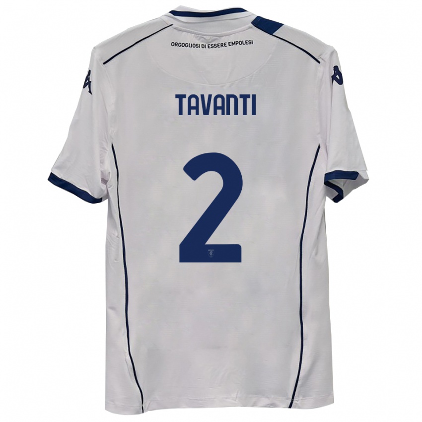 ילדים סמואל טבנטי #2 כחול כהה הרחק ג'רזי 2025/26 חולצה קצרה