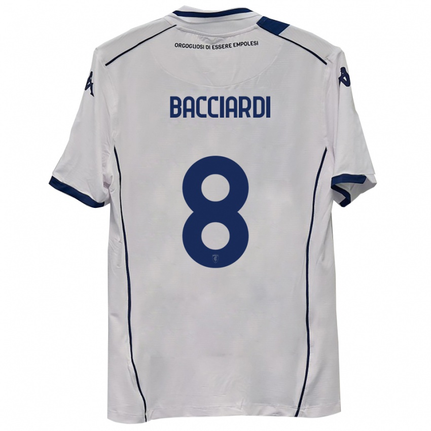 ילדים Andrea Bacciardi #8 כחול כהה הרחק ג'רזי 2025/26 חולצה קצרה