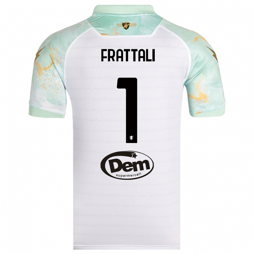 ילדים פיירלואיג'י פרטלי #1 לבן שחור הרחק ג'רזי 2025/26 חולצה קצרה