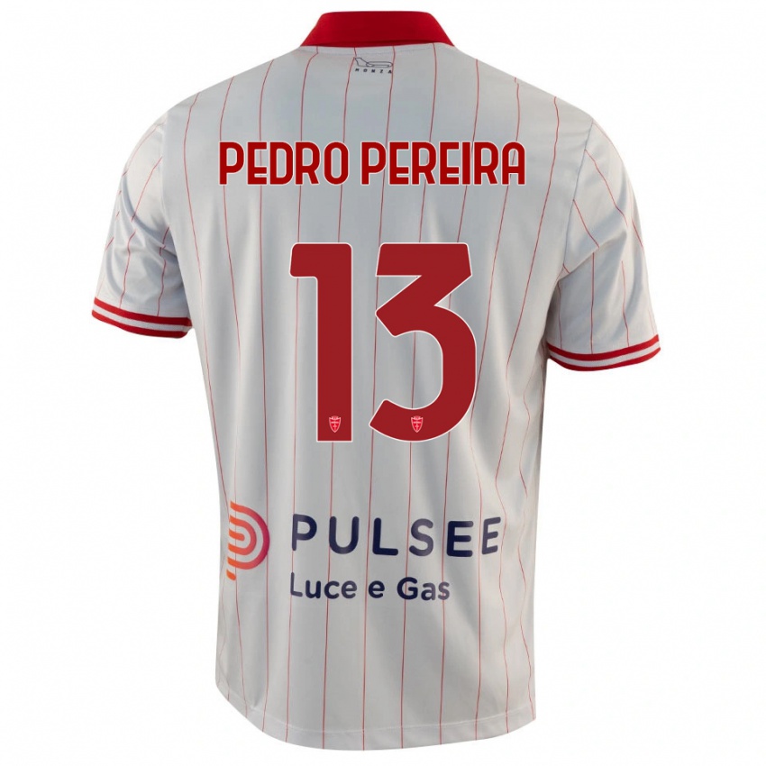ילדים פדרו פריירה #13 לבן אדום כחול הרחק ג'רזי 2025/26 חולצה קצרה