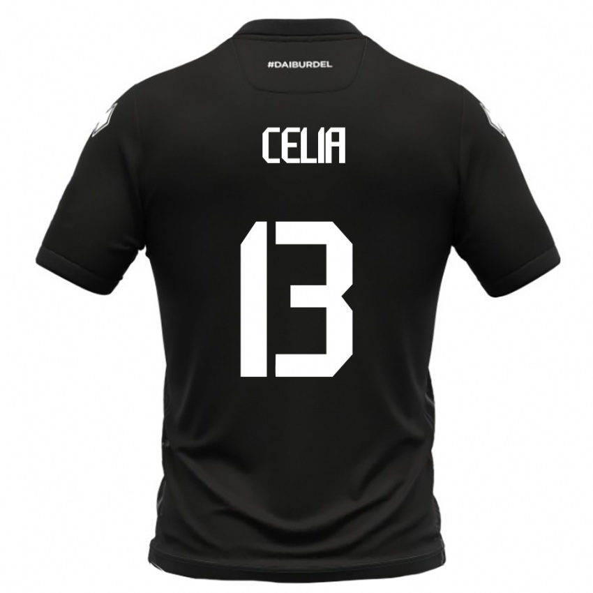 ילדים רפאלה סלייה #13 שחור לבן הרחק ג'רזי 2025/26 חולצה קצרה