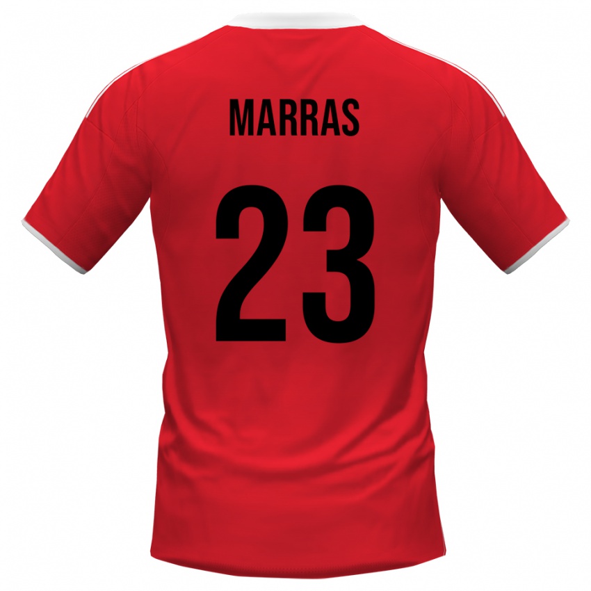 ילדים טומאסו סימון מרס #23 אדום לבן הרחק ג'רזי 2025/26 חולצה קצרה