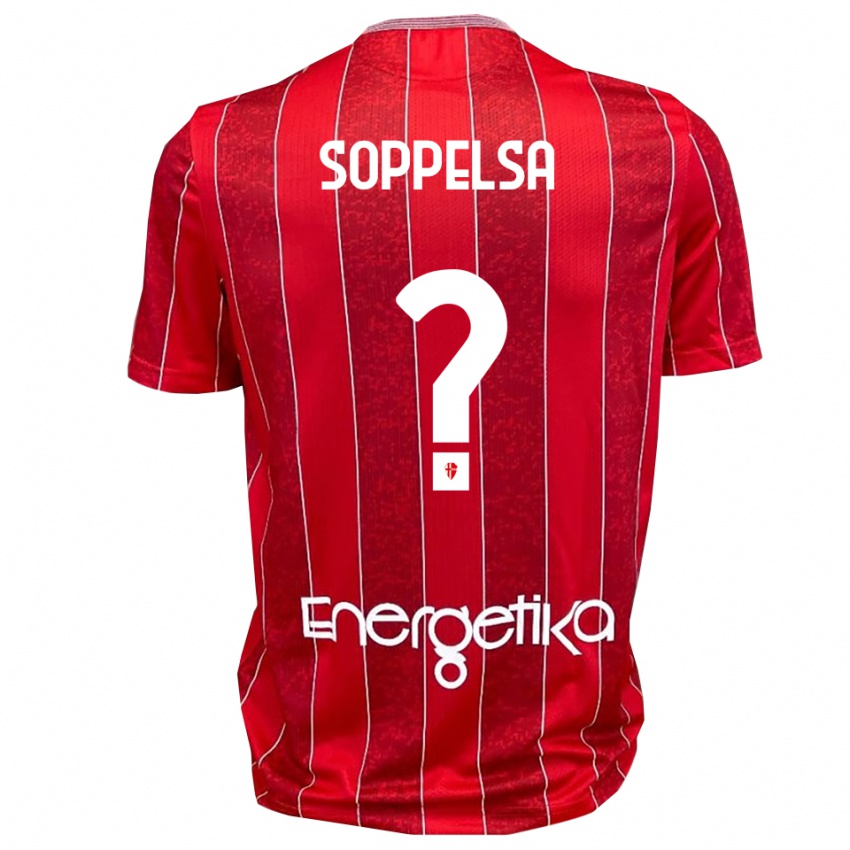 ילדים מטיה סופלסה #0 אדום לבן הרחק ג'רזי 2025/26 חולצה קצרה