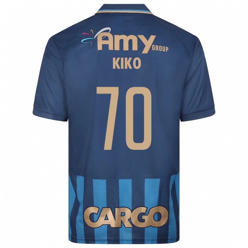 ילדים קיקו בונדוסו #70 כחול נייבי כחול הרחק ג'רזי 2025/26 חולצה קצרה