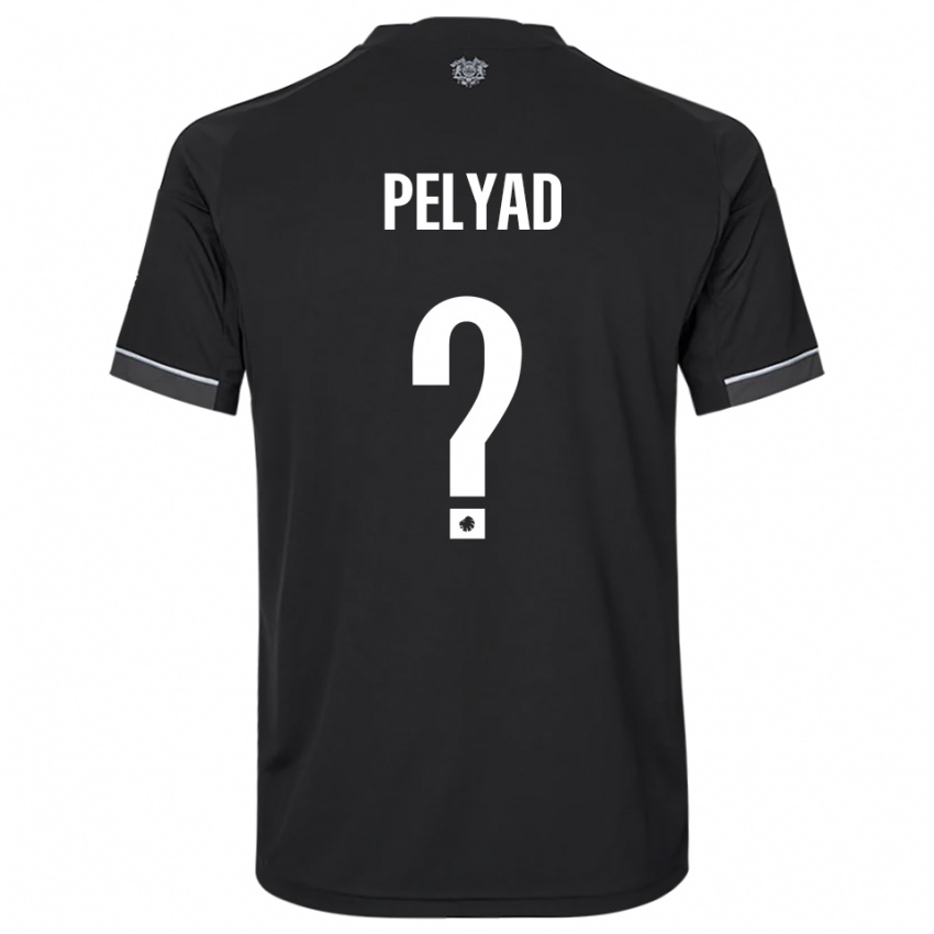 ילדים Shahin Pelyad #0 שחור לבן הרחק ג'רזי 2025/26 חולצה קצרה