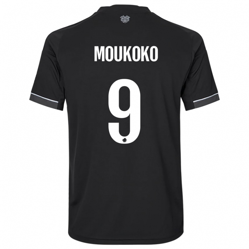 ילדים יוסופה מוקוקו #9 שחור לבן הרחק ג'רזי 2025/26 חולצה קצרה