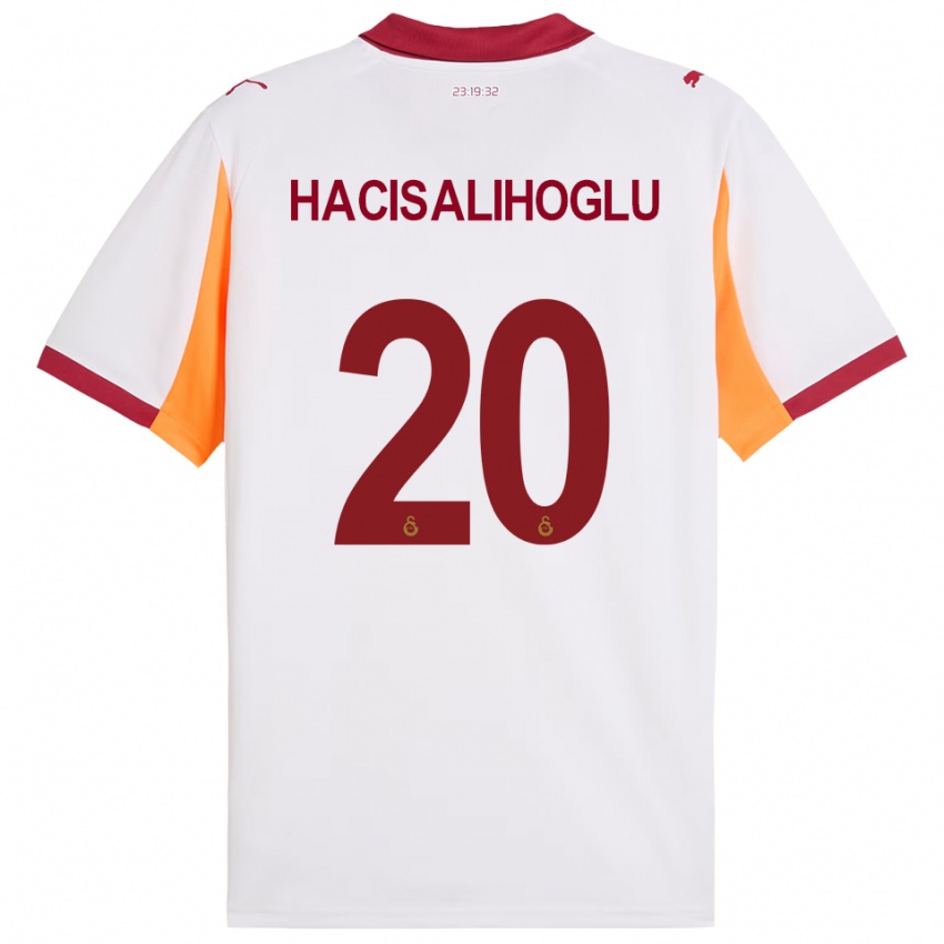 ילדים ארדה הצ׳יסליהולו #20 לבן אדום הרחק ג'רזי 2025/26 חולצה קצרה