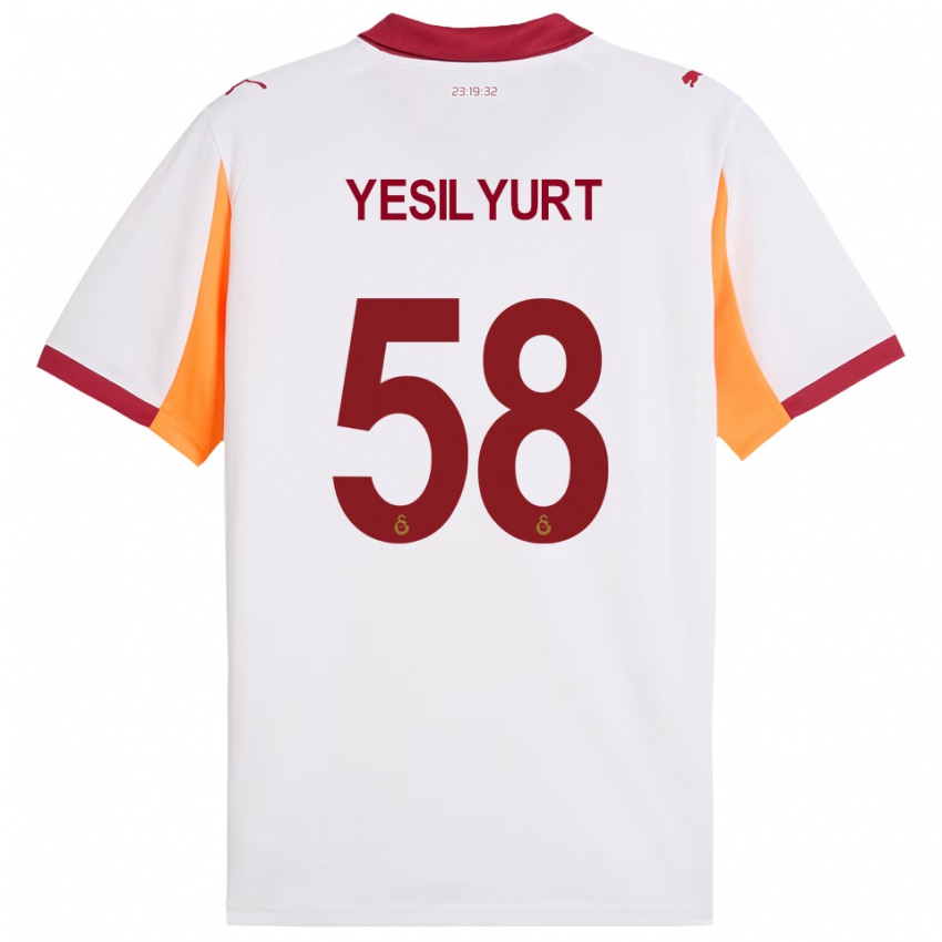 ילדים אלי ישיליורט #58 לבן אדום הרחק ג'רזי 2025/26 חולצה קצרה