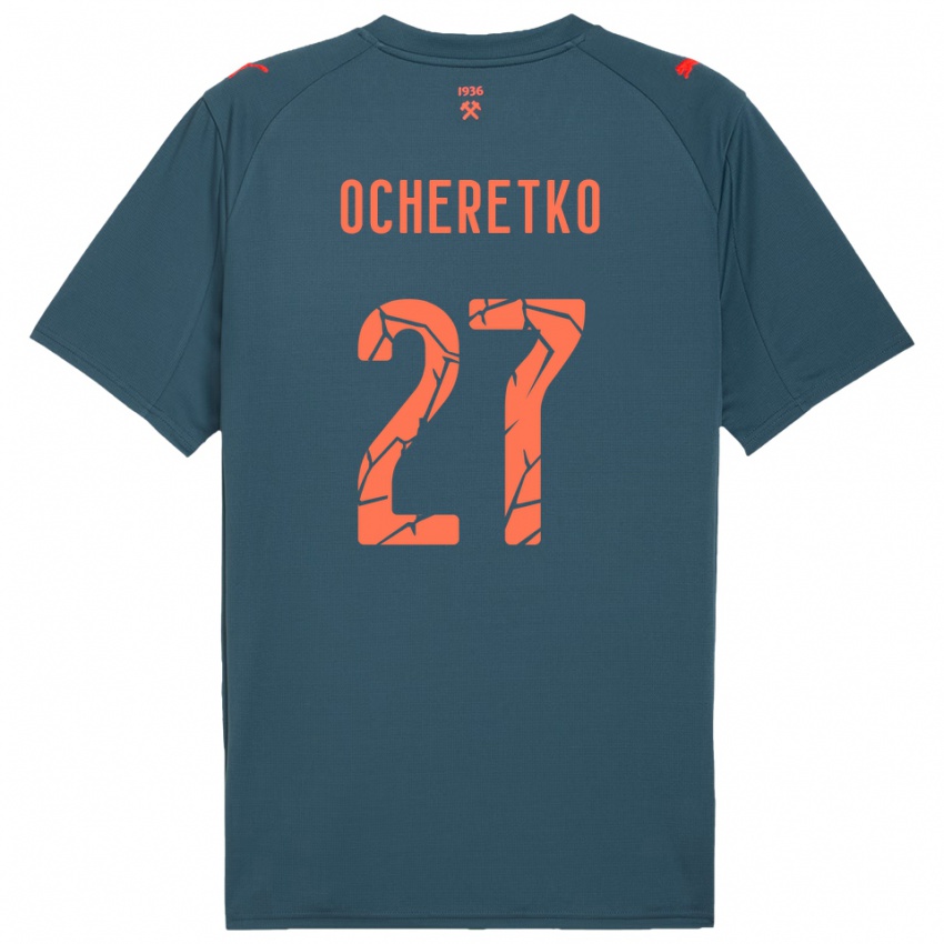 ילדים אולג אוצ'רטקו #27 כחול נייבי אדום הרחק ג'רזי 2025/26 חולצה קצרה