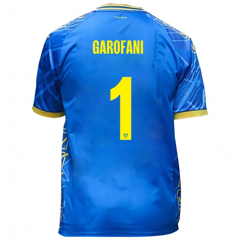 גברים Giovanni Garofani #1 כחול שמיים צהוב ג'רזי ביתית 2025/26 חולצה קצרה