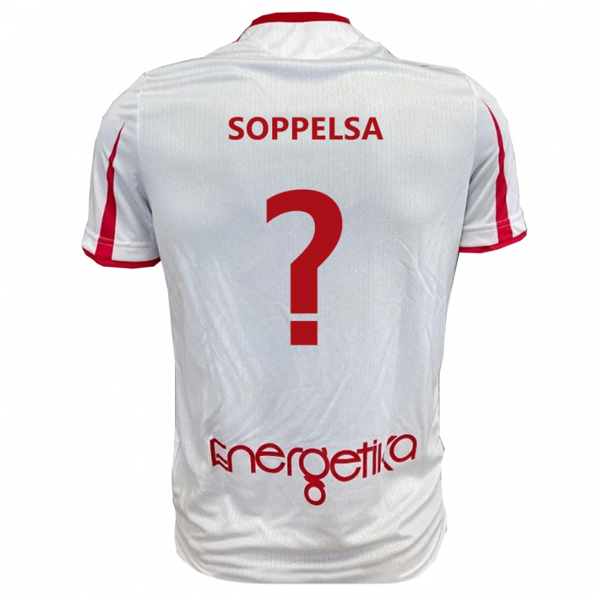 גברים מטיה סופלסה #0 לבן אדום ג'רזי ביתית 2025/26 חולצה קצרה