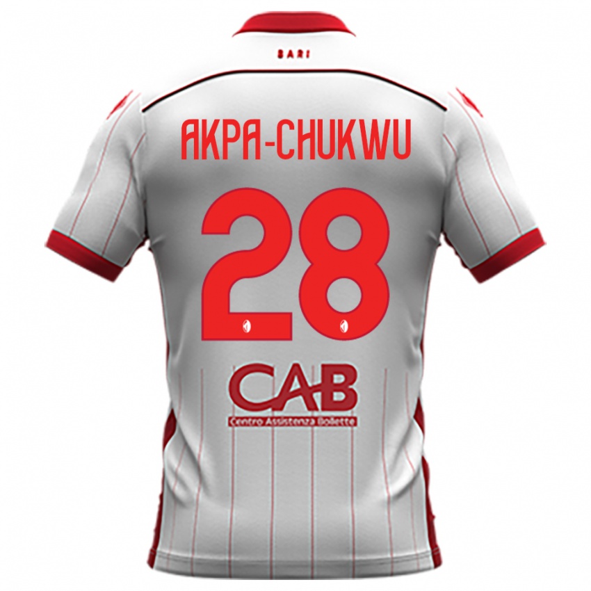 גברים המסלי צ׳יזורבה אקפה-צ׳וקוו #28 לבן אדום ג'רזי ביתית 2025/26 חולצה קצרה