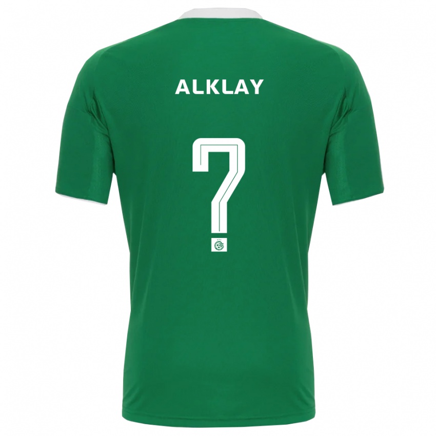 גברים Orel Alklay #0 ירוק לבן ג'רזי ביתית 2025/26 חולצה קצרה