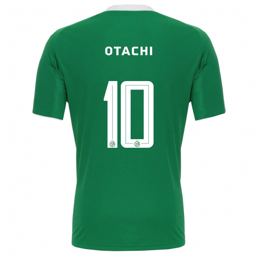 גברים Eden Otachi #10 ירוק לבן ג'רזי ביתית 2025/26 חולצה קצרה