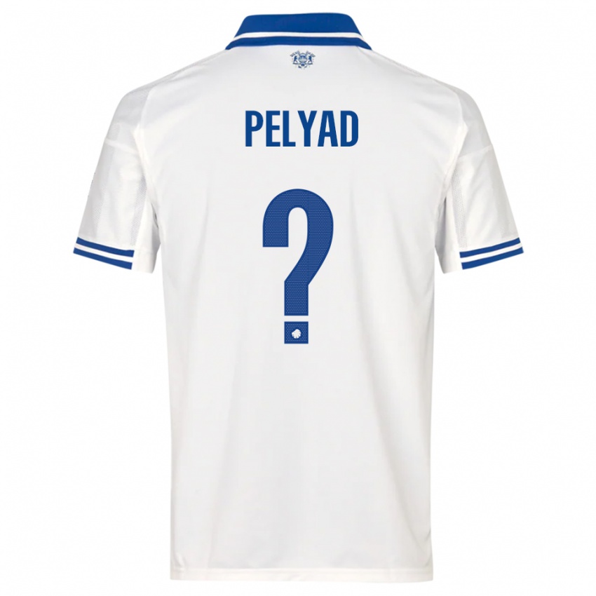 גברים Shahin Pelyad #0 לבן כחול ג'רזי ביתית 2025/26 חולצה קצרה