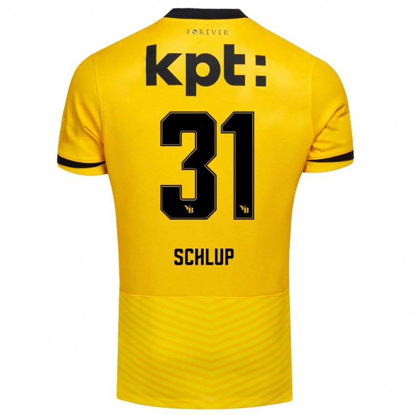 גברים ג׳וליה טג׳יאנה שלופ #31 צהוב שחור ג'רזי ביתית 2025/26 חולצה קצרה