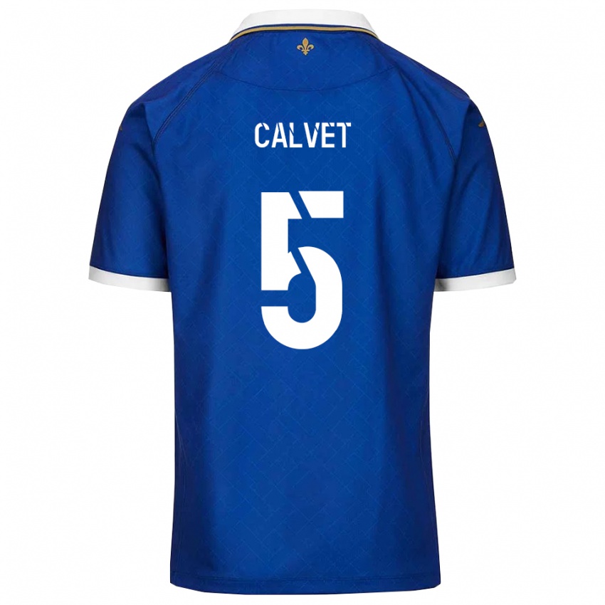 גברים רפאל קלבט #5 כחול זהב ג'רזי ביתית 2025/26 חולצה קצרה