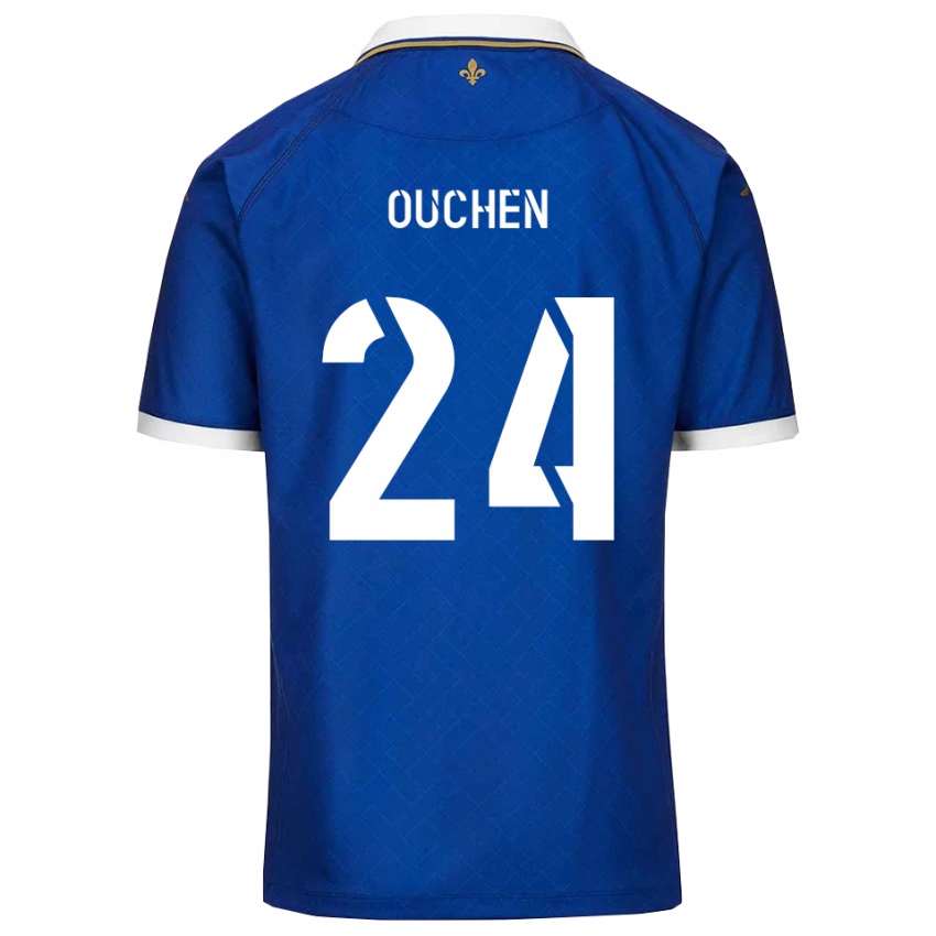 גברים עלי אושן #24 כחול זהב ג'רזי ביתית 2025/26 חולצה קצרה