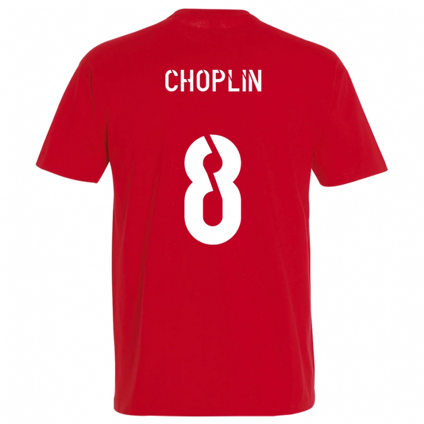 גברים רומן קופלין #8 אדום צהוב ג'רזי ביתית 2025/26 חולצה קצרה