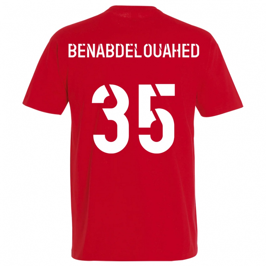 גברים קאיס בנבדלואהד #35 אדום צהוב ג'רזי ביתית 2025/26 חולצה קצרה