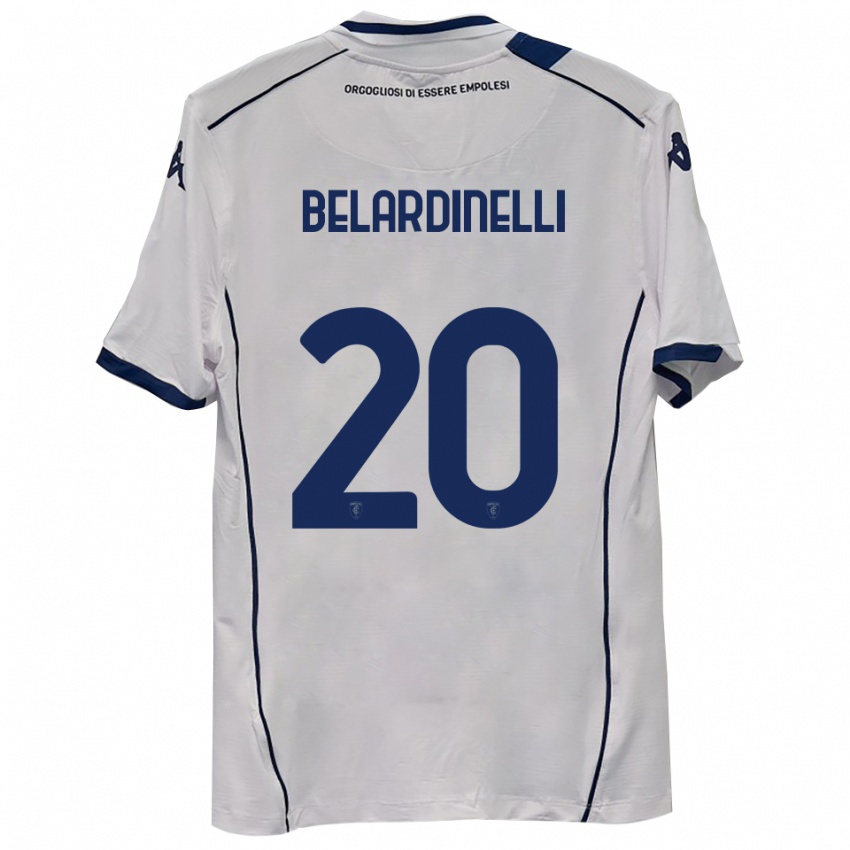 גברים לוקה בלארדינלי #20 כחול כהה הרחק ג'רזי 2025/26 חולצה קצרה