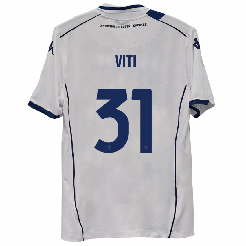 גברים Vittorio Viti #31 כחול כהה הרחק ג'רזי 2025/26 חולצה קצרה