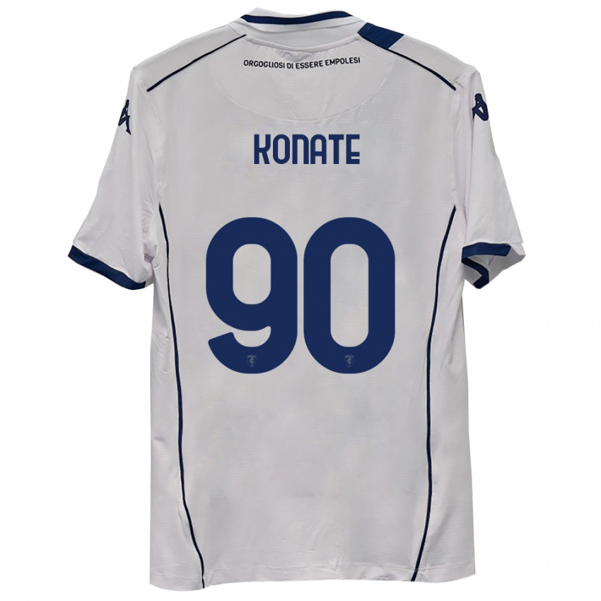 גברים איסמאל קונאטה #90 כחול כהה הרחק ג'רזי 2025/26 חולצה קצרה