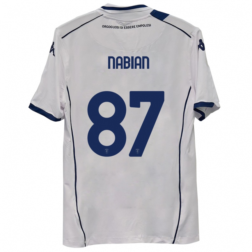 גברים Herculano Nabian #87 כחול כהה הרחק ג'רזי 2025/26 חולצה קצרה
