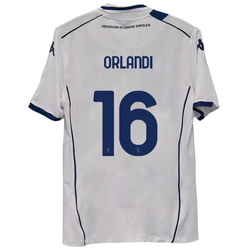 גברים Alan Orlandi #16 כחול כהה הרחק ג'רזי 2025/26 חולצה קצרה