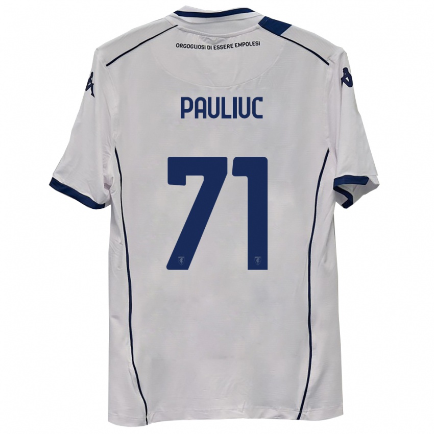 גברים ניקולו פאוליוק #71 כחול כהה הרחק ג'רזי 2025/26 חולצה קצרה