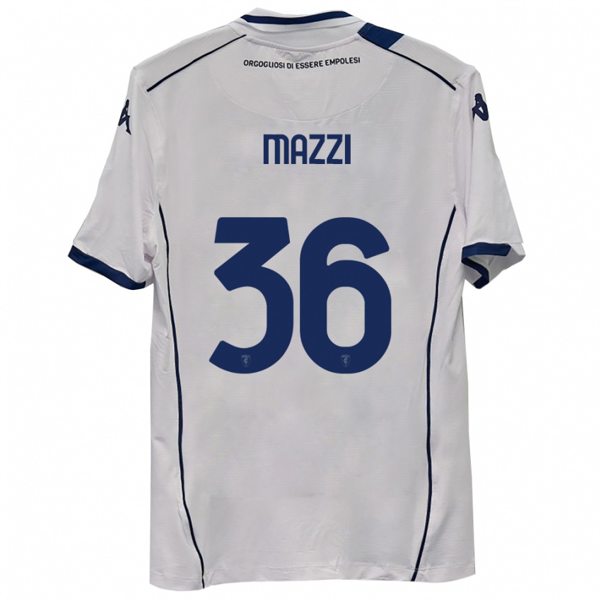 גברים Nicola Mazzi #36 כחול כהה הרחק ג'רזי 2025/26 חולצה קצרה