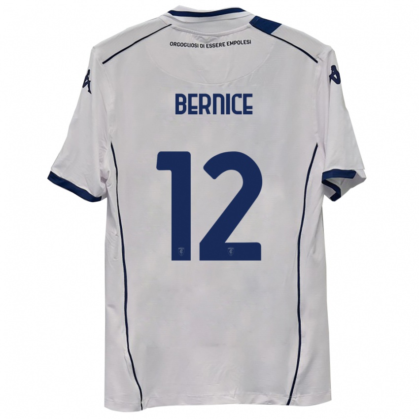 גברים Matteo Bernice #12 כחול כהה הרחק ג'רזי 2025/26 חולצה קצרה