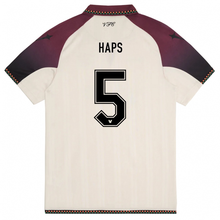 גברים רידג'סיאנו האפס #5 קרם בורדו הרחק ג'רזי 2025/26 חולצה קצרה