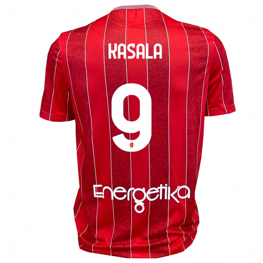 גברים אנטוניו קסלה #9 אדום לבן הרחק ג'רזי 2025/26 חולצה קצרה
