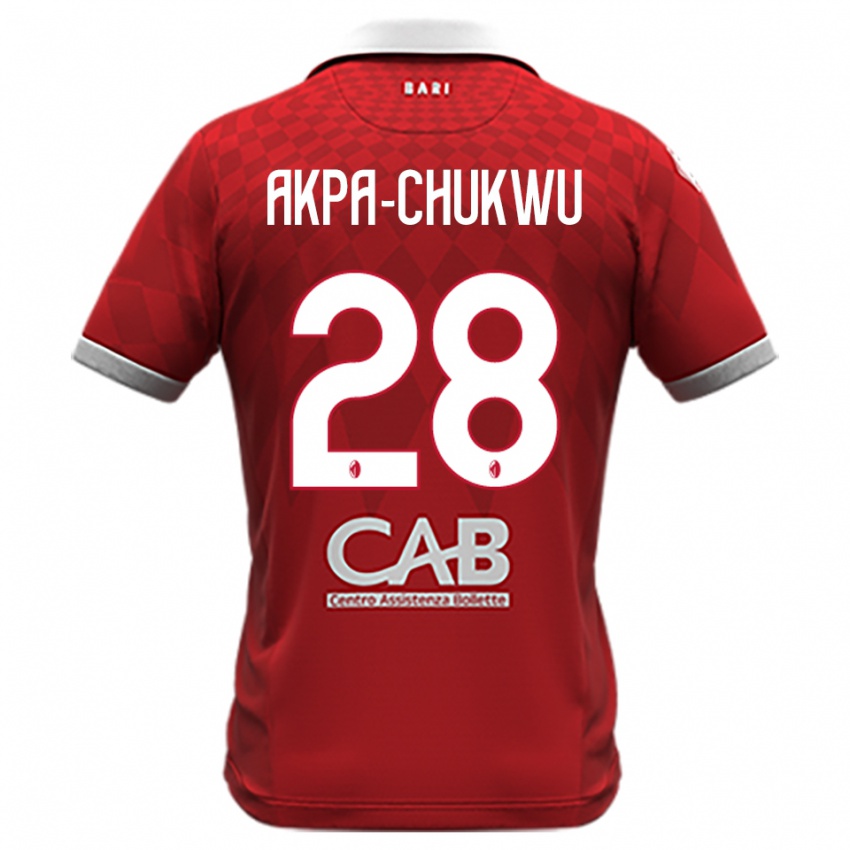 גברים המסלי צ׳יזורבה אקפה-צ׳וקוו #28 אדום לבן הרחק ג'רזי 2025/26 חולצה קצרה