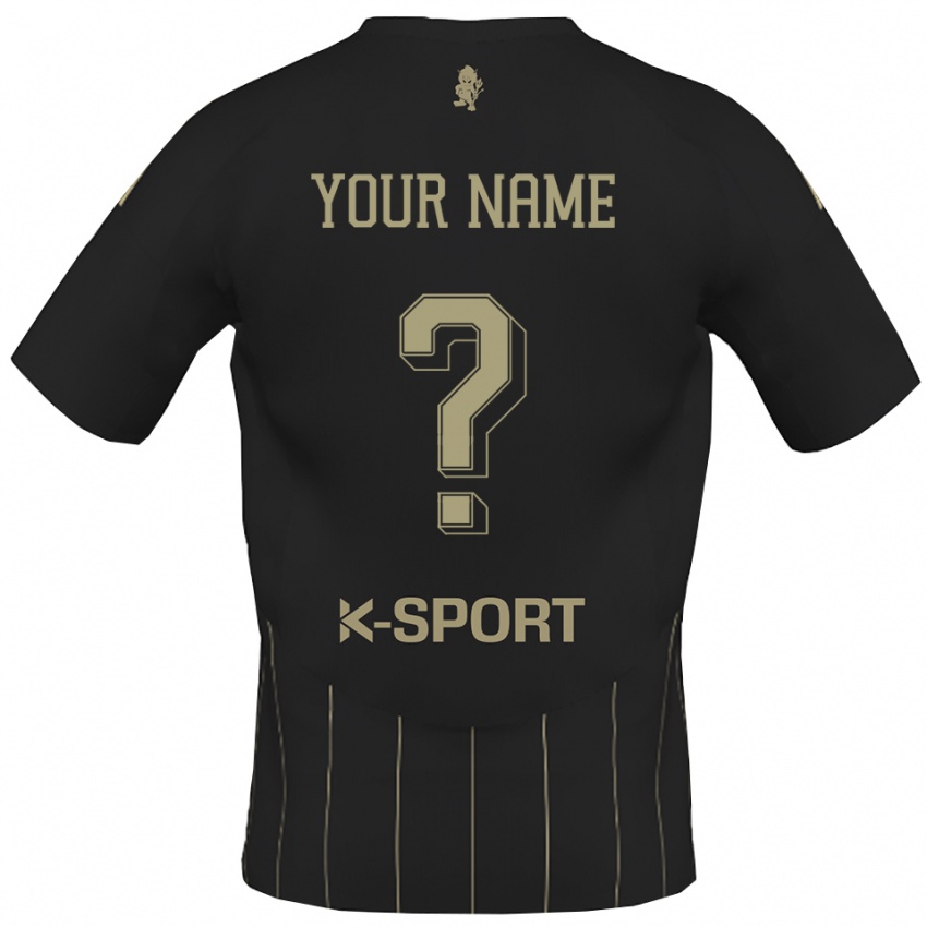 גברים השם שלך #0 אפור לבן הרחק ג'רזי 2025/26 חולצה קצרה