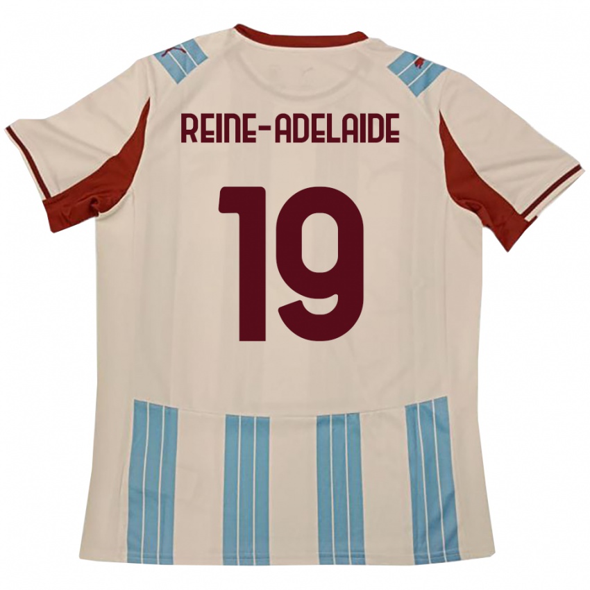 גברים ג'ף ריין-אדלייד #19 תכלת לבן הרחק ג'רזי 2025/26 חולצה קצרה