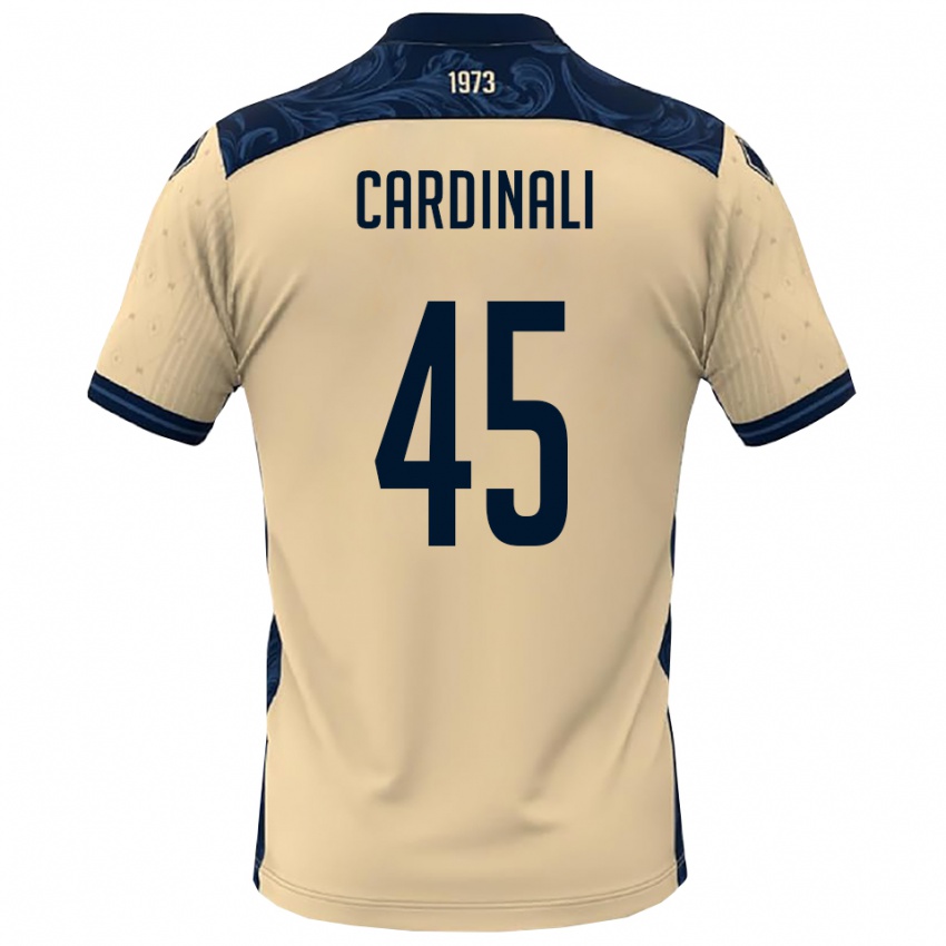 גברים מתאו קרדינלי #45 לבן כחול נייבי הרחק ג'רזי 2025/26 חולצה קצרה