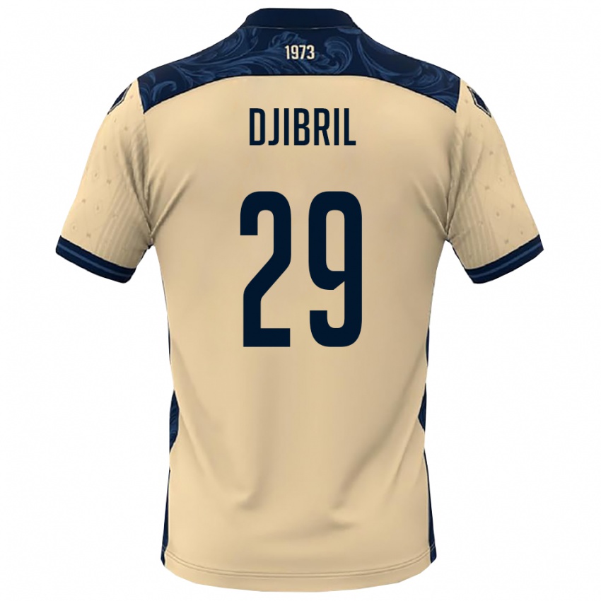 גברים אקים גי׳בריל #29 לבן כחול נייבי הרחק ג'רזי 2025/26 חולצה קצרה