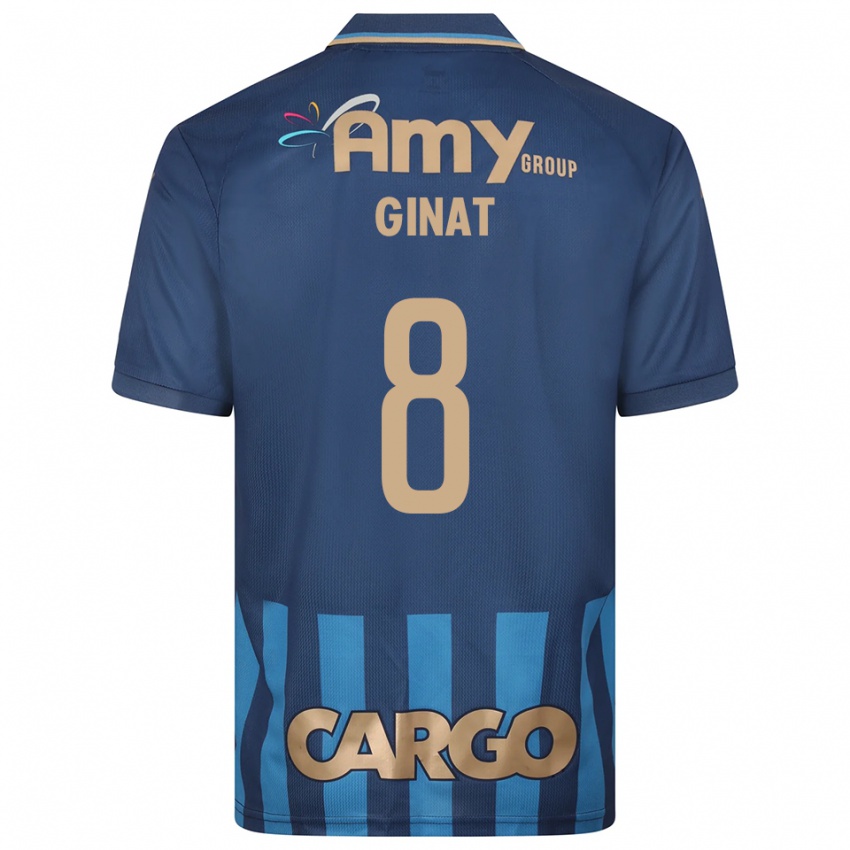 גברים ערן לספור #8 כחול נייבי כחול הרחק ג'רזי 2025/26 חולצה קצרה