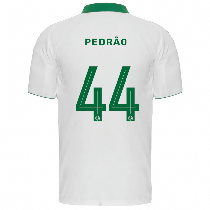 גברים פדראו #44 לבן ירוק הרחק ג'רזי 2025/26 חולצה קצרה