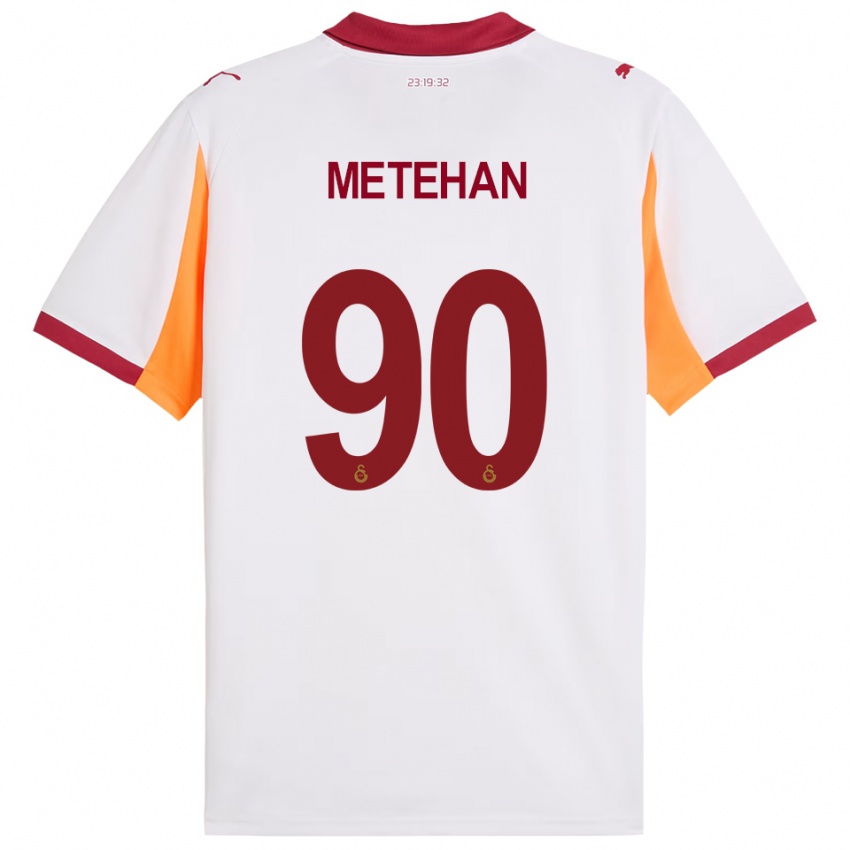 גברים מתהאן בלטאצ'י #90 לבן אדום הרחק ג'רזי 2025/26 חולצה קצרה