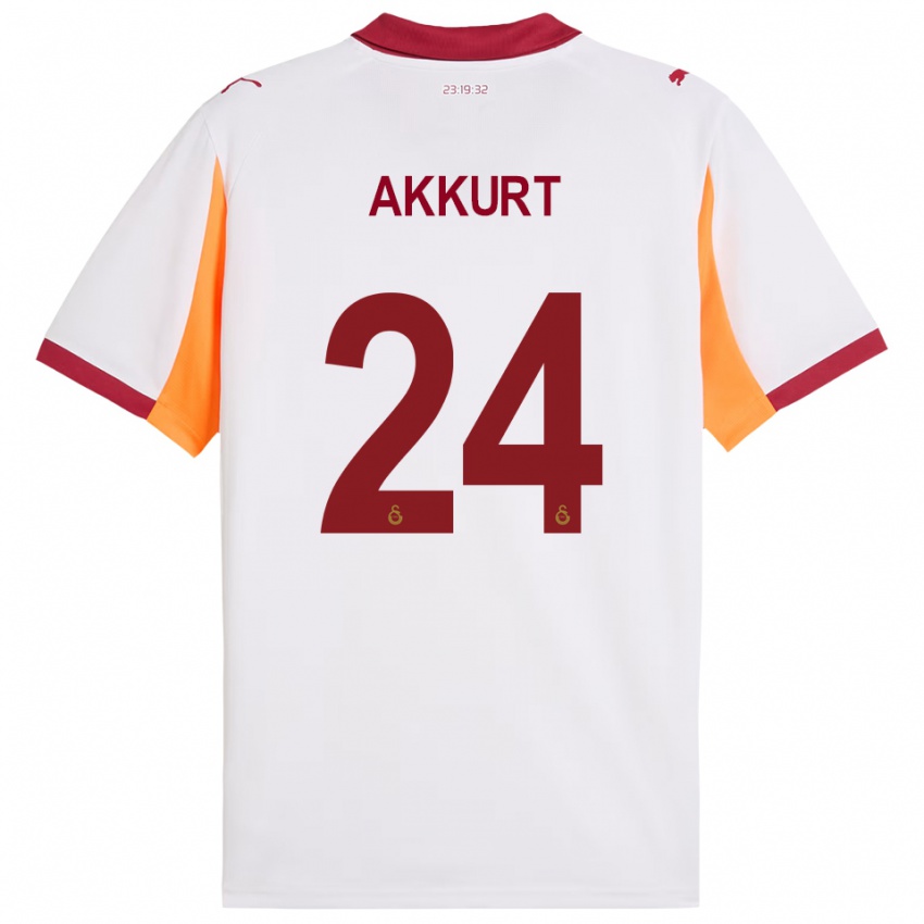 גברים ארזו אקורט #24 לבן אדום הרחק ג'רזי 2025/26 חולצה קצרה