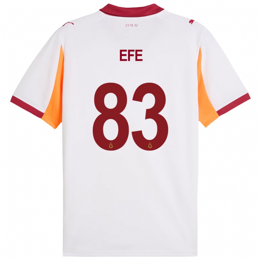 גברים אפי אקמן #83 לבן אדום הרחק ג'רזי 2025/26 חולצה קצרה